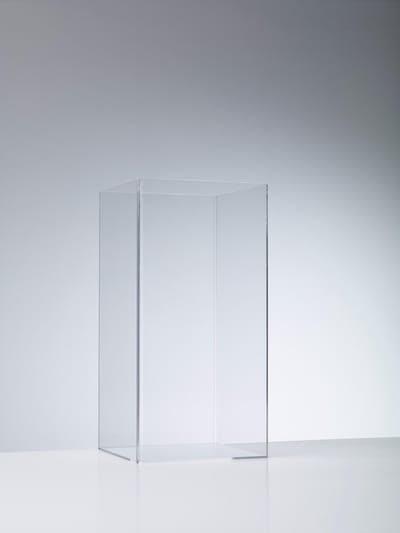 Paraplubak  Plexi kubus van 25cm x 25cm x 50cm hoog