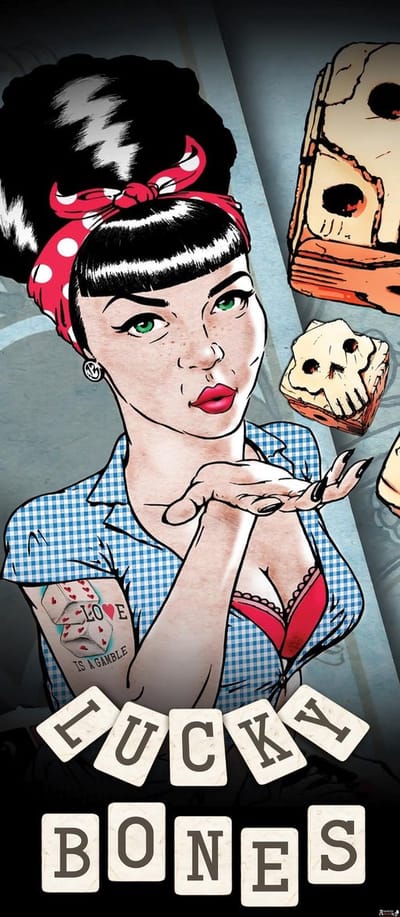 Lucky Bones Alchemy Tattoo Photo Wallcovering