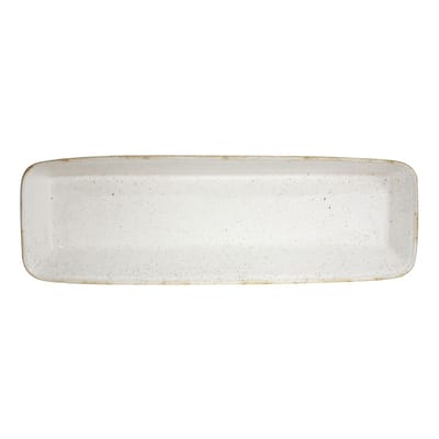 Churchill Stonecast Hints Rechthoekige Ovenschalen Wit 160 X 530mm (2 Stuks) - Churchill DY203 - Restaurant - Hotel - Professioneel