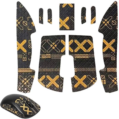 Grip Tape Kit voor Gaming Muizen - Zachte, Zweetbestendige Grip voor Verbeterde Controle en Comfort