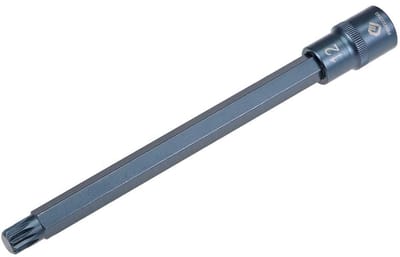 Allecto - Triple Square Spline Bit Socket - Doppenset 1/2 inch - Premium kwaliteit - M12 12 mm - Auto en vrachtwagenreparatie - Handgereedschap
