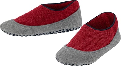 FALKE Cosyshoe Noppen op de zool wol huissokken kinderen roze - maat 23-24