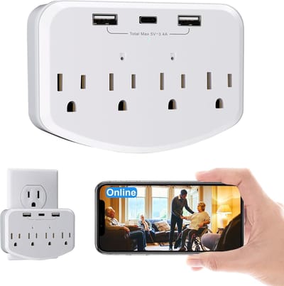Draadloze Mini Camera - Beveiligingscamera Wifi - Thuisbeveiliging - 1080P HD Resolutie - 11.9x7.9x5.3cm
