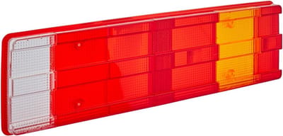 Lampglas Achterlicht - Achterlicht Glas - Verkeersveiligheid Verbeteren - 5 Lichtfuncties - Links/Rechts - Rood