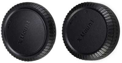 Allecto - Body Cap - Lens Cap Set - Bescherming - Fujifilm X - Voor spiegelreflexcamera's - Geschikt voor diverse modellen