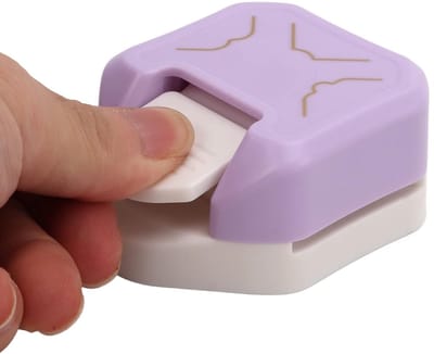 3-Richtings Hoekpunch – Professionele & Precise Ronde Hoeknijper voor DIY-Handwerk