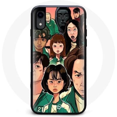 Coque Iphone X Squid Game Fan art