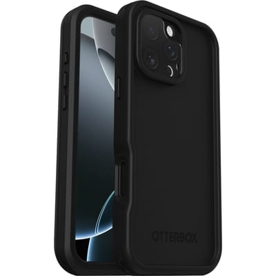 Otterbox Rugged Case hoesje geschikt voor iPhone 16 Pro Max - Zwart - Kunststof