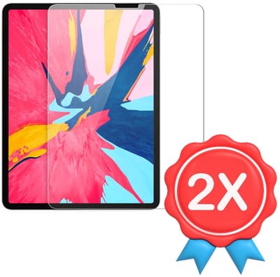 Screenprotector Glas - Tempered Glass Screen Protector Geschikt voor: Apple iPad Pro 11 2020/2021/2022 - 11 Inch - 2x