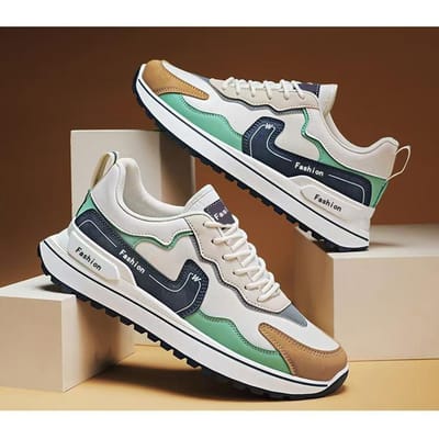 Nieuwe Lente Veelzijdige Casual Sneakers voor Heren Modieus en Trendy Gecombineerd met Forrest Gump Schoenen voor Studenten In Jeugd Comfortabele Reisschoenen 44 white
