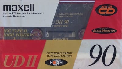 Maxell UD II 90 Cassette