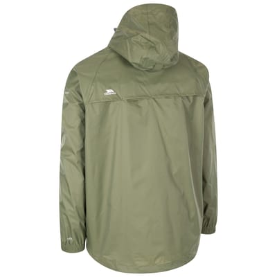 Trespass Volwassenen Unisex Qikpac Packaway Waterdicht Jasje (Mos)