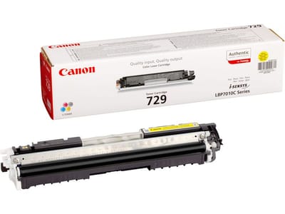 Canon 729 toner cartridge geel (origineel)