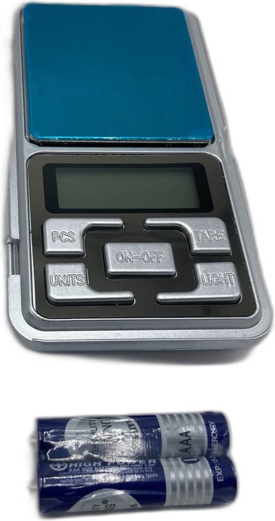 Pocket Scale - Precisie Weegschaal - 0,01 tot 200 gram - incl. 2x AAA Batterijen - Zakformaat