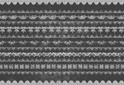 Fotobehang Vintage Pattern | XXL - 206cm x 275cm | 130g/m2 Vlies