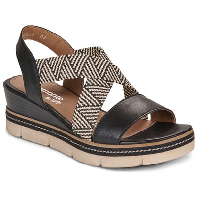Sandalen met sleehak Remonte D2L54-03