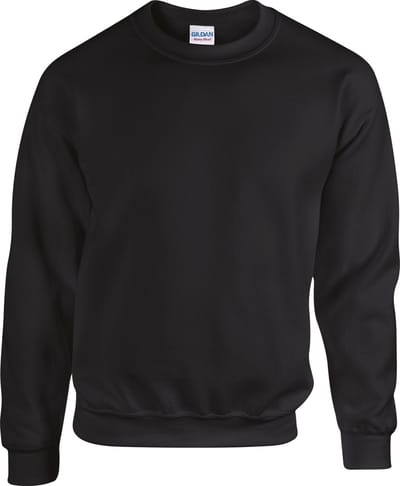 Gildan - Heavy Blend Unisex Sweater - Black maat 3XL