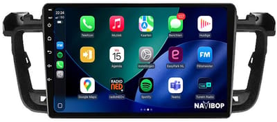 Geschikt voor Peugeot 508 (2011 t/m 2017) | 4+64GB 8-CORE | 9 inch Android 15.0 CarPlay autoradio | Draadloos CarPlay & Android Auto | Externe microfoon | Bluetooth & WiFi | NAVIBOP NB-4981 | Bouwjaar 2011 t/m 2017