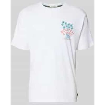 Regular fit t-shirt van puur katoen