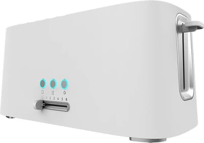 Lexium Broodrooster met tostiklemmen - Broodroosters - Toaster - Berde sleuven - Meedere standen en instelbare warmteniveaus