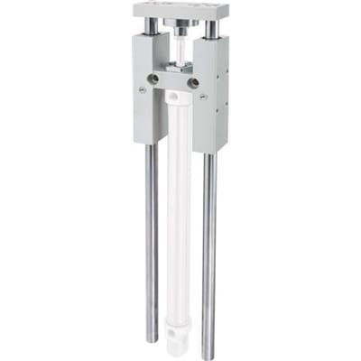 Geleidingseenheid voor 12 mm 16 mm ISO 6432 cilinder