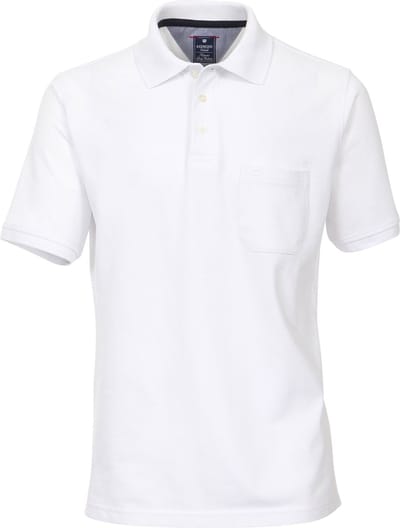 Redmond regular fit poloshirt - wit