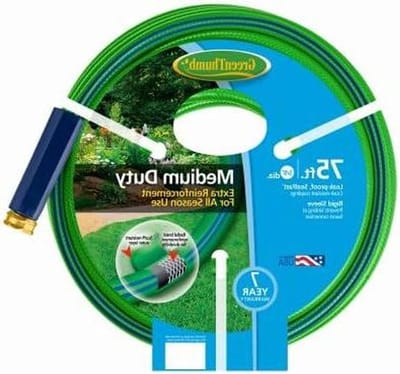 Tuinslang - Waterleiding - Buiten water geven - Nylon versterkt - 75 voet - Groen