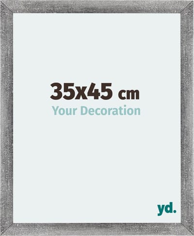 Your Decoration - Fotolijst 35x45 cm - MDF - Grijs Geveegd - Mura