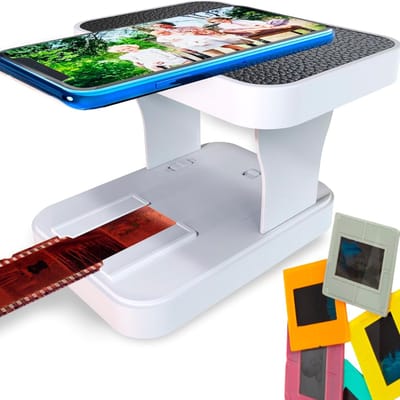 DailySupplies® Negatiefscanner - Diascanner Kopen - Digitaal Maken Oude Foto's - Zwart