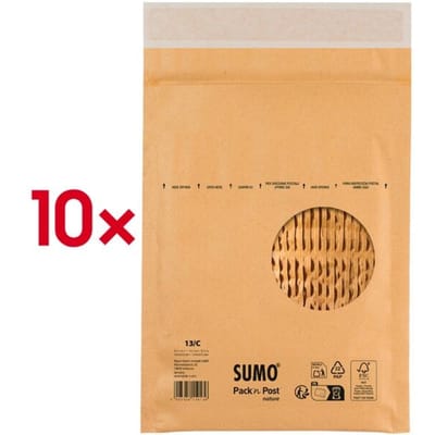Papieren gewatteerde envelop SUMO&reg; SU1519 zonder venster 10 stuks 315 × 445 mm