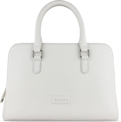 bugatti Handtas Schoudertas Elsa Top Handle White Crème