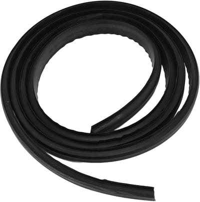 Dailygoods- Afdekstrip 2m - Rubber Beschermende Strip - Compatibel met L/Rails - Eenvoudige Installatie - Bescherming tegen Grondstoffen - Polyvalent Gebruik - Railcover