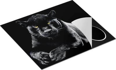 Chefcare Inductie Beschermer Zwarte Panter - 60x50 cm - Afdekplaat Inductie - Kookplaat Beschermer - Inductie Mat