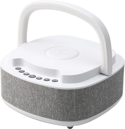 Multifunctionele Digitale Wekker met Draadloze Oplader en Bluetooth Speaker