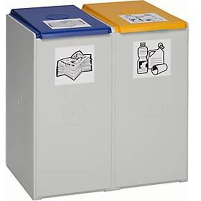 Opvangsysteem voor recyclebare materialen 2000, 40 liter, tweedelig element, geleverd zonder deksel!