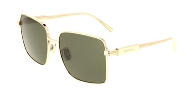 Ferragamo SF330S Gold/green 57/17/140 WOMAN Zonnebrillen