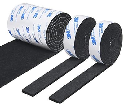 Zelfklevende viltkussens voor meubels - 3 rollen viltstrips met sterke hechting