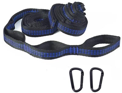 Hangmatriemen 200 cm met Karabijnhaken - Outdoor Accessoires voor Schommel en Camping