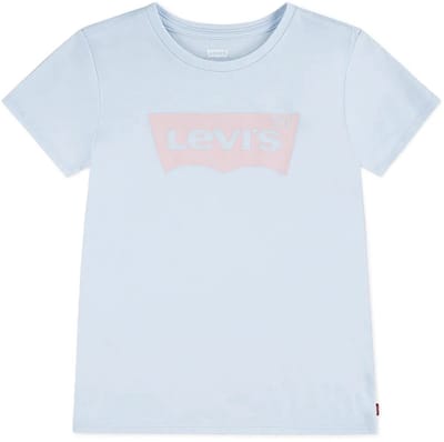 Levi´s ® Kids Batwing T-shirt Met Korte Mouwen Wit 10 Years Meisjes