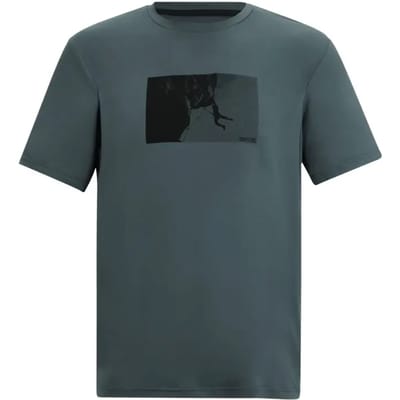 Heren Fingal Stretch T-shirt met korte mouwen en grafische print