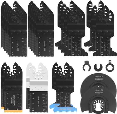 30-delige multitool zaagbladenset - Universele accessoires voor multitools