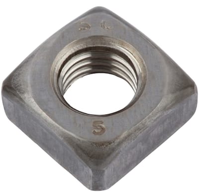 Wurth - DIN 557 blank staal 5 - Vierkantmoer DIN 557, staal 5, blank - x 100 st