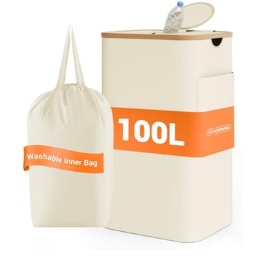 Statiegeld Flessenverzamelaar - Grote Capaciteit 100L - Waterdichte Oxford Stof - Uitneembare Wasbare Binnenzak - Ruimtebesparend Design - Ideaal voor Recycling en Organisatie