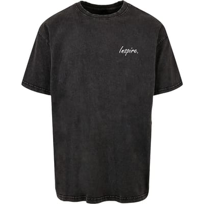 Oversized T-shirt Merchcode Inspire Acid Washed Heavy