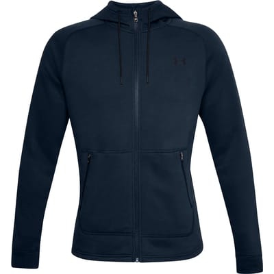 Sweat capuchon charged katoen fleece full zip