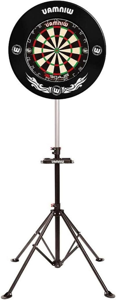 Dartbord Standaard - Dartbord Houder - Thuis Darten - Universele Pasvorm - Niet Specificeren - Zwart