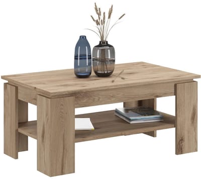 Titan salontafel Nox Eiken NB - 60x100x45cm