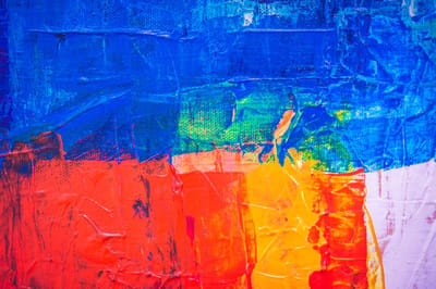 Abstract canvas voor aan de muur