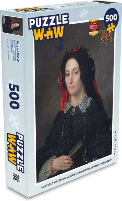 Puzzel Marie Joséphine Jacoba van Marcke de Lummen - Lawrence Alma Tadema - Legpuzzel - Puzzel 500 stukjes