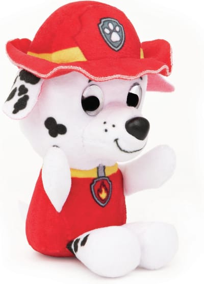 Paw Patrol Knuffel Zuma Junior 9 Cm Pluche Bruin/oranje
